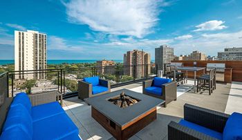 Rooftop Lounge at Park Lincoln by Reside, Chicago, 60614-2746